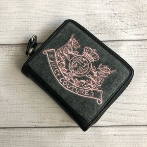 Juicy Couture Grey and Black Wallet